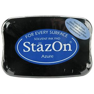 StazOn Tampon encreur solvant SZ-95 Bleu