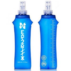 Gourdes souples – Running, Trail, Course à pied – 500 ml – Sans BPA – Lot de 2