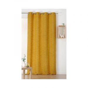 LINDER Rideau d&eacute;polluant moutarde