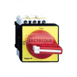 Schneider Electric TeSys VCF - inter.-sectionneur - 3P - 690V 80A - poignée rouge cadenassable - VCF4