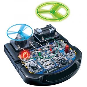 Velleman Kit de projets électroniques pour enfants à partir de 8 ans, explorez les principes de base de l'électronique avec 18 expériences