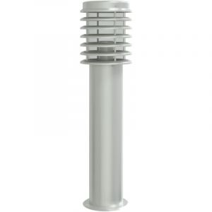 VidaXL Lampadaire D'extérieur Argenté 60 Cm Acier Inoxydable
