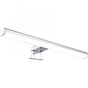 Voltman Applique de salle de bain avec t&eacute;l&eacute;commande 50 cm chrome (10W 600LM 4000K IP44)