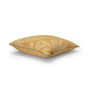 Image de Le Jacquard Français Housse de coussin Nature Sauvage 100% coton Jaune