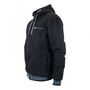 Harisson Sweat moto zippé Stingray noir/gris- L