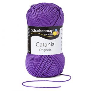 Image de Schachenmayr Catania, 50G Violett Fils À Tricoter