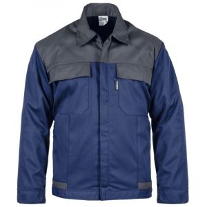 Vito Blouson de travail Bleu marine / Gris Taille XL Polyester / Coton 4 poches
