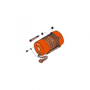 FAAC Moteur électrique monophasé 220 V (Réf : 7700055) pour motorisation