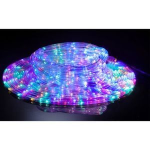 Cordon lumineux solaire multicolore (18m)