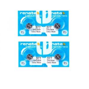 Renata BLISTER DE 4 PILE 377 SR626SW