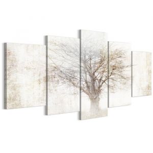 LUMASOUL Tableau Decoration Murale 5 Pi&egrave;ces - Impression Sur Toile Motif Nature - Tableaux Cadres pour le Salon et Chambre &agrave; Coucher - D&eacute;coration