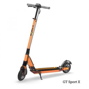 E-Twow Trottinette électrique GT Sport X 500 W Orange et Noir