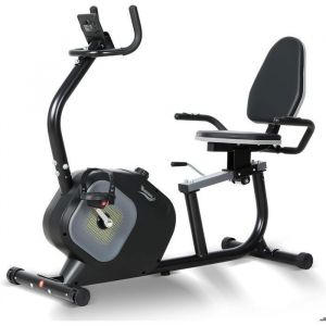 V&eacute;lo d'Appartement, V&eacute;lo Couch&eacute; Semi-allong&eacute; Magn&eacute;tique avec 16 Niveaux de R&eacute;sistance R&eacute;glables avec &Eacute;cran LCD NV-6301