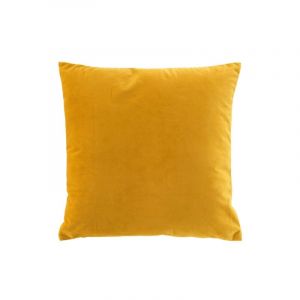 Coussin Déco "Velouriane" 50x50cm Ocre Prix