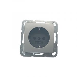 Gira 4188600 prise de courant Acier inoxydable IP20