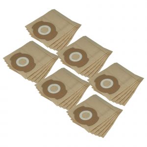 Vhbw 30x Sacs compatible avec Bosch EasyVac 3 aspirateur - 19cm x 15,5cm marron