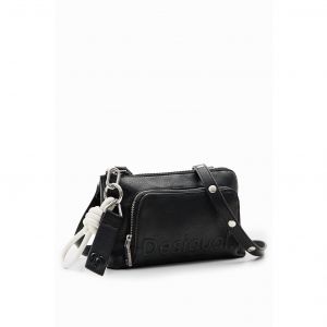 Desigual Portefeuille à bandoulière femme Half Logo 24 Lisa