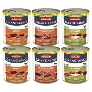 Animonda GranCarno Adulte 6 x 800 g Variation solide