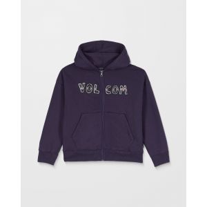 Volcom Sweat À Capuche Zippé Watanite - Dark Purple - (ENFANT) - Taille S