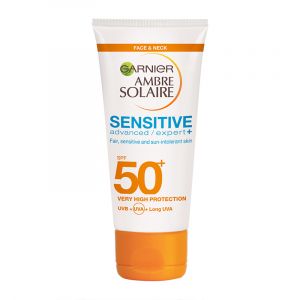 Garnier Ambre Solaire Sensitive Advanced - Crème solaire SPF50+ - 50 ml