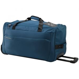 METZELDER Sac DE Voyage Trolley &agrave; roulettes Runner Valise Souple Tendance Garantie 1 an (Bleu (Blue), Grande Taille (Soute)_73x34x36cm_83L_2,8kg)