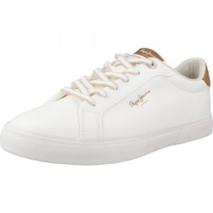 Pepe Jeans Pour femme. Sneakers classiques Kenton Max blanc