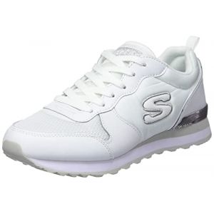 Skechers Baskets Originals,39 EU,Blanc Argent