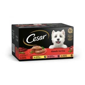 César Classics Sélection en terrine - lot % : terrines classiques (24 x 150 g)