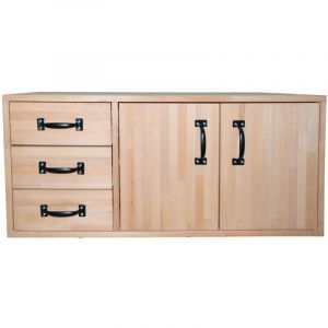 Pini&eacute; Petite armoire en bois - 1045 mm