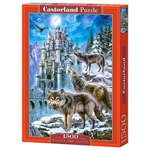 Castorland Wolves & Castle Puzzle (1500 Piece)