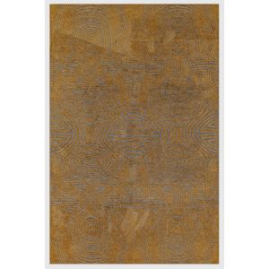Beneffito - Tapis - Collection Tabasco Gold Stone - Tapis - Gold Stone - 170x240cm - Tapis à Motifs, Finition Artisanale, Tissage en Belgique - Tapis