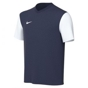 Nike Unisex Kids Jersey Y NK DF Tiempo Prem II JSY SS, Midnight Navy/White/White, DH8389-410, XL