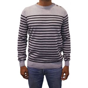 Bill Tornade Pull Marin Classique 19465 Homme