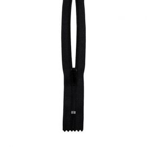 Creavea Fermeture à glissière Nylon - 40cm - Noire