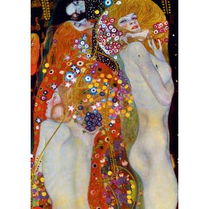 Bluebird Puzzle Puzzle Gustave Klimt - Water Serpents II, 1907