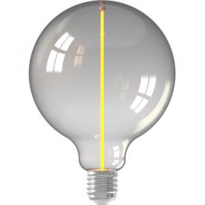 Calex Ampoule Led E27 - Magneto G125 - Filament Droit - 3,4 W - 90 Lm - 1800 K - Titanium