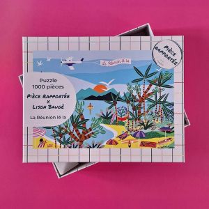 Puzzle 1000 pièces la réunion lé la
