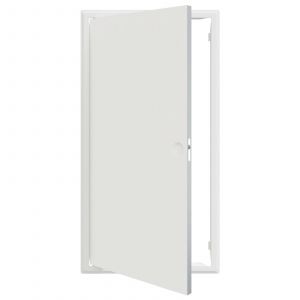 VidaXL Panneau d'Accès Blanc 30 x 60 cm acier