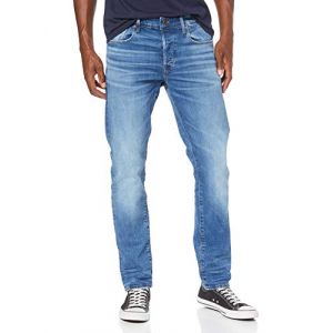 G-Star Raw 3301 Straight Tapered 30 Worn In Azure - Worn In Azure - 30