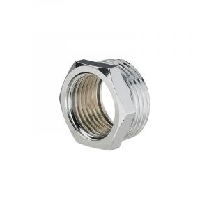 Noyon & Thiebault Réduction à visser 6 pans extérieur chromée m 15x21 F12x17
