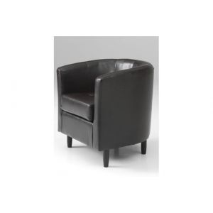 Image de Declikdeco Fauteuil Design Marron NOUIN