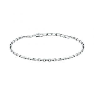 Sector Collier pour homme en Argent 925/1000 - 0.006 g - taille : 193CM - SAXY06