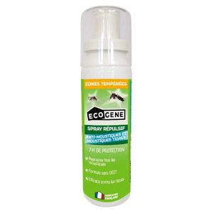 Ecogene Spray repulsif anti-moustiques zones temperées 100ml
