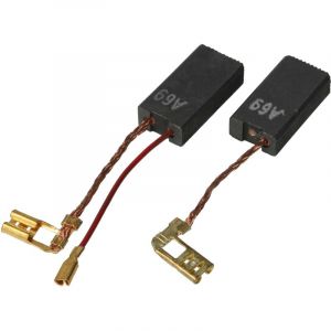 Vhbw 2x balais de charbon 6,2 x 12,5 x 24,8 mm compatible avec Bosch gsh 5 e, gsh 5 ce, gbh 7-46 de, gbh 7 de outil &eacute;lectrique