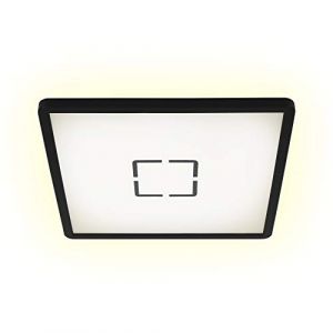Briloner leuchten Plafonnier LED Free, 29 x 29 cm, noir