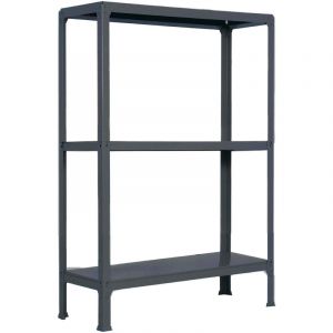 Simon Rack Etagère Simonhome click mini 3/300 3 niveaux 900x800x300mm anthracite