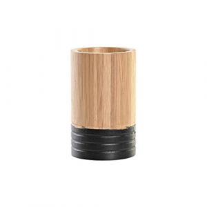 Support pour brosses à Dents DKD Home Decor Bambou 7 x 7 x 11 cm