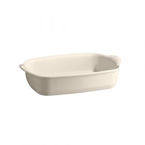 Emile Henry Eh029650 Petit Plat à Four Rectangulaire Céramique Beige Argile