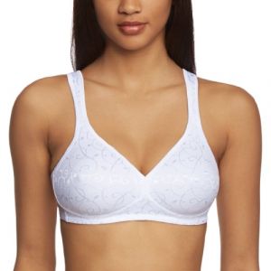 Triumph Elegant Cotton N - Soutien-gorge - Sans armature - Femme - Blanc - FR: 100C (Taille Fabricant: 38C)