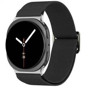 Imoshion Bracelet en nylon &eacute;lastique Samsung Galaxy Watch 8 (Classic) - 40 / 44 / 46mm - Noir